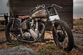 bsa 1949 b33 bobber motorcycle