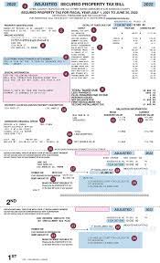 adjusted annual property tax bill los