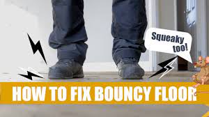 fix bouncy floor renovate project