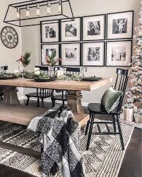 This piece has an industrial vibe, thanks to its turnbuckle hardware and oversized bolts, and it comes in a variety of finishes to match any decor. 62 Farmhouse Dining Rooms And Zones To Get Inspired Digsdigs