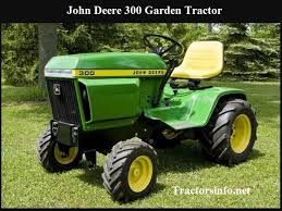 john deere 300 riding mower up