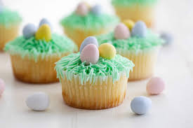 easter cupcakes decorated lemon