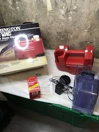 vtg remington vic vac carpet stain