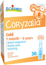 Coryzalia Soothes Cold Symptoms In Children And Babies Aged