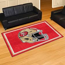 fanmats san francisco 49ers red 5 ft x
