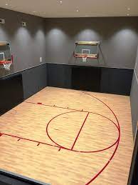 Indoor Basketball Court Transitional