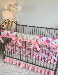 fl crib bedding baby girl bedding