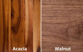 acacia vs walnut which hardwood is
