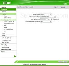 Yang sebelumnya untuk modem zte f609 secara default user dan pass yaitu : Setup Wifi On The Zte Zxhn F609