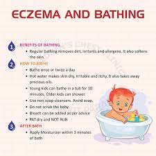 atopic dermais or eczema and bathing