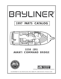 1997 parts catalog bayliner parts