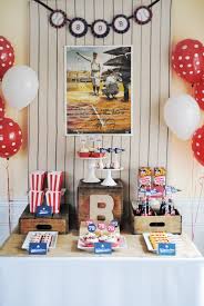instant vintage baseball party