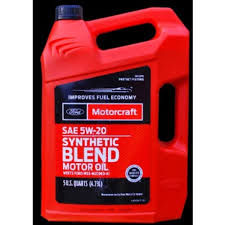 motorcraft synthetic blend motor oil