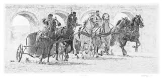 Image result for roman chariot images