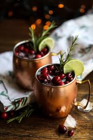 cranberry moscow mule happy kitchen