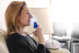 treating bronchitis with a nebulizer