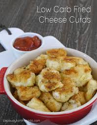 low carb fried cheese curds step away