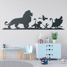 Wall Sticker Lion King Characters