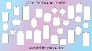 gift templates and labels over 70