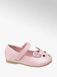 Cupcake Couture Girls Toddler Mouse Face Bar Shoes Pink