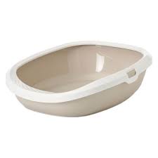 Some ceramic cat toilet litter. Savic Gizmo Cat Litter Tray 52cm Great Deals At Zooplus