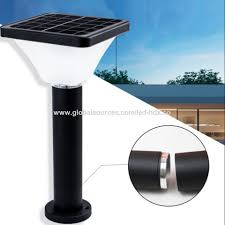 out solar panel power lighting pole