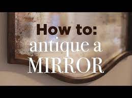 antique a mirror easy diy tutorial