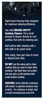 Cooktop Cleaning Pads 5 Pack Cerama