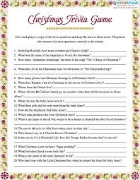 Tally your score to find your place in the nativity. Christmas Trivia Games Printable V2 Christmas Trivia Christmas Trivia Games Christmas Games