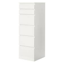 Ikea Malm Chest Of 6 Drawers With