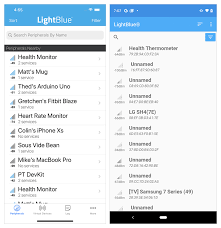 how to use lightblue the go to ble