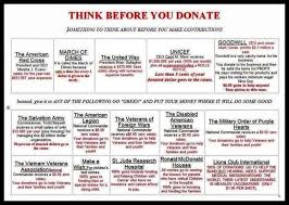 Think Before You Donate Some Are Much More Worthy Than