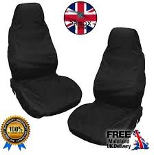 2x Heavy Duty Front Seat Covers
