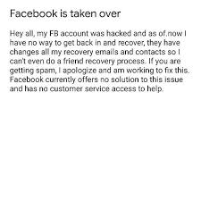 See if you are asking about recovering your account means definitely you are not asking about resetting your password. Facebook Was Hacked Facebook What Do I Do If They Have Changed My Recovery Email Phone Number And Trusted Friends Support Change Me Phone Numbers Supportive