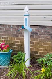 Diy Hose Stand For Your Garden