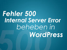 fehler 500 internal server error