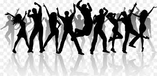 Group dance Silhouette Clip art - Dancing People png download ...