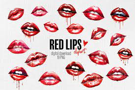 red lips clipart 19 png