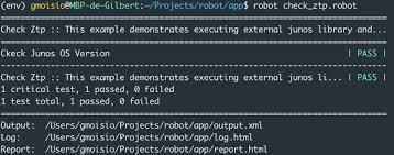 robot framework gilbert moÏsio