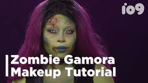 zombie gamora makeup tutorial