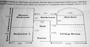 Floor Plan Of A House Find The Area