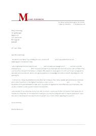 Easy Cover Letter Template Basic Letters Samples Simple Cowl