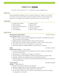 Marketing Executive Resume Summary Resume Simple Templates