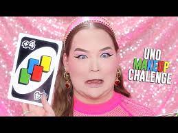 uno makeup challenge