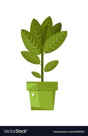 Pot Isolated Icon Royalty Free Vector Image