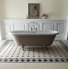 White Victorian Bathroom Tiles Ideas