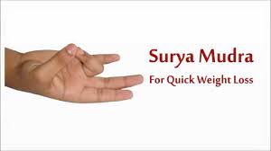 surya mudra for weight loss health