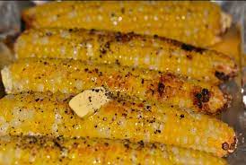 Recipe Corn On The Cob Oven gambar png