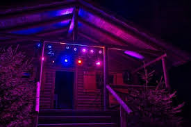 Purple Porch Lights Are Being Used To