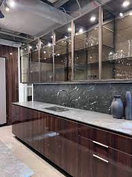 innovative kitchen display in nyc showroom